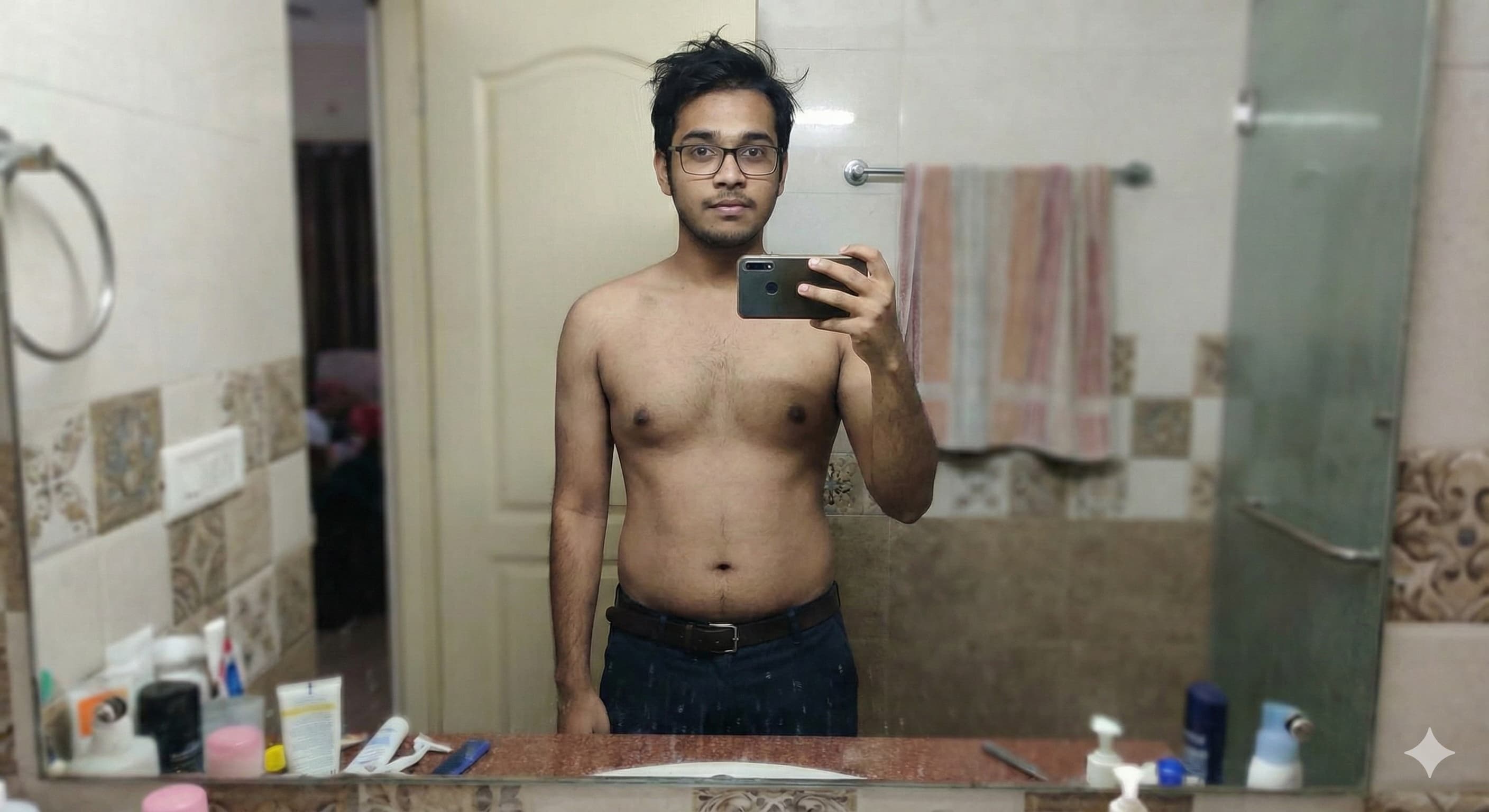 Female body visualization 30 lbs 14 kg weight loss transformation