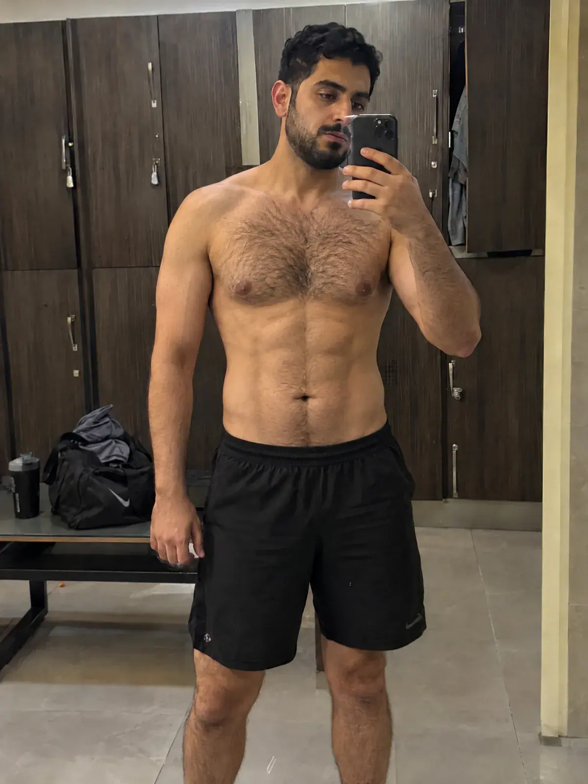After: AI example visualization, 24% to 12% body fat
