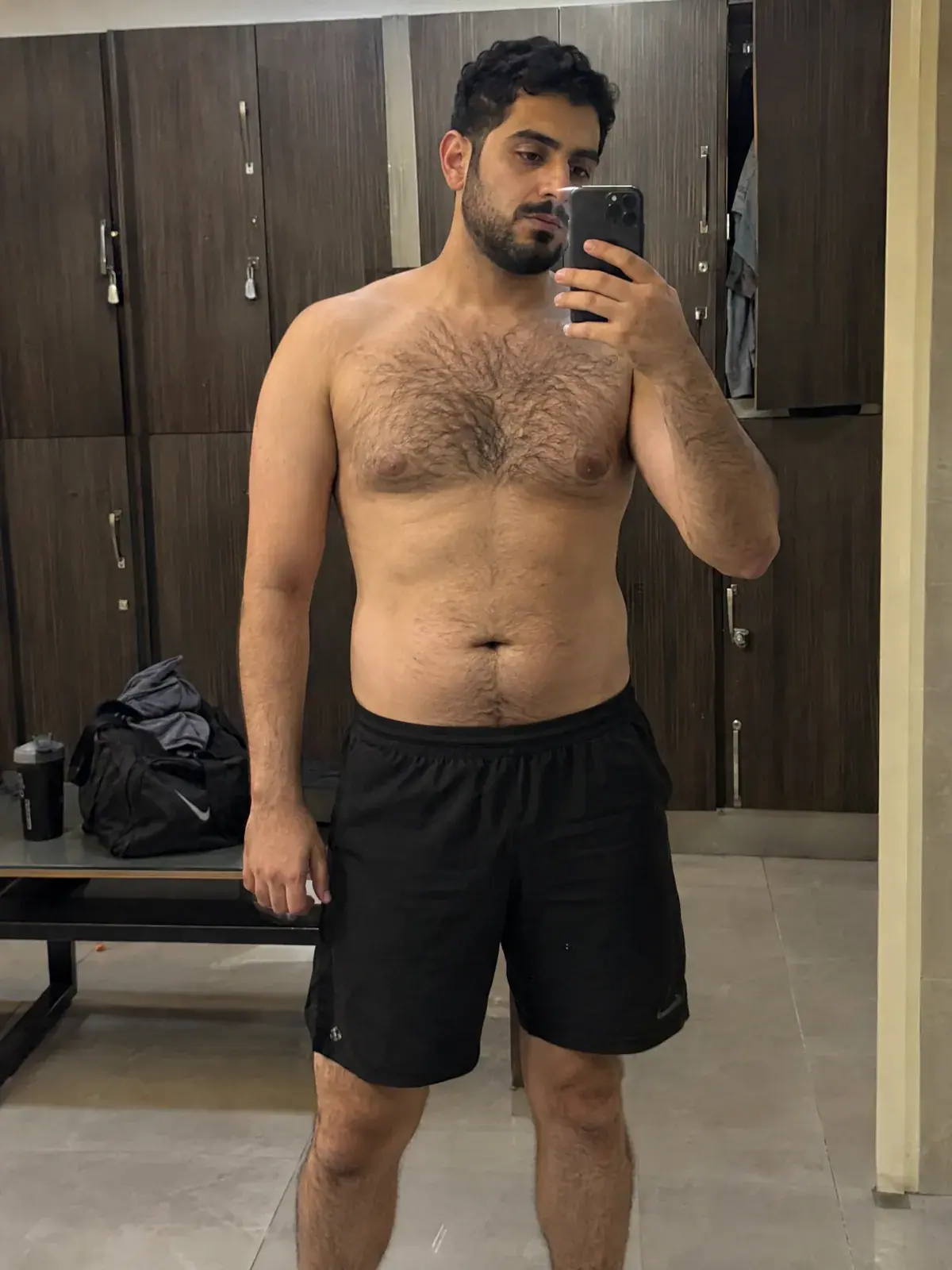 Before: AI example visualization, 24% to 12% body fat